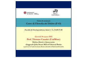 Ciclo di seminari - Corso di Filosofia del Diritto (F-O)