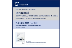 Presentazione del libro “Innocenti” di Benedetto Lattanzi e Valentino Maimone