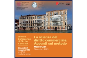 La scienza del diritto commerciale. Appunti sul metodo