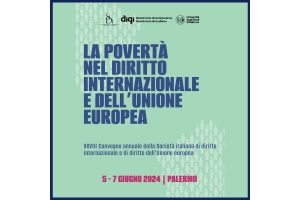 La Povertà nel Diritto Internazionale e dell’Unione Europea