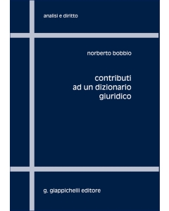 Contributi ad un dizionario giuridico