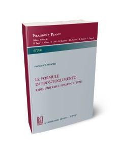Le formule di proscioglimento