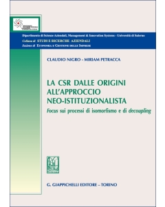 La Corporate Social Responsibility: dalle origini all'approccio situazionista.