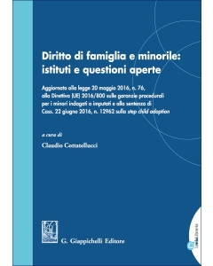 Diritto di famiglia e minorile: istituti e questioni aperte