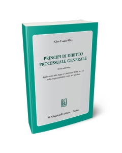 Principi di diritto processuale generale