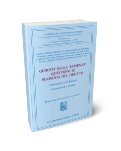 Giuristi della Sapienza e questioni di filosofia del diritto