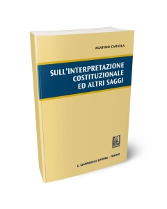 Sull'interpretazione costituzionale ed altri saggi