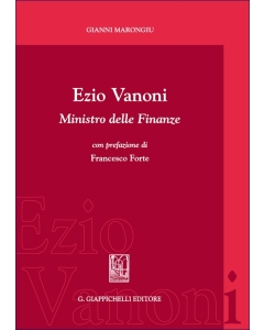Ezio Vanoni ministro delle finanze