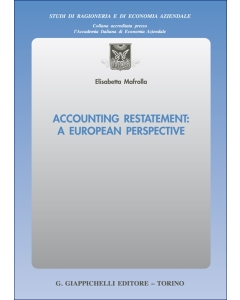 Accounting restatement: a European perspective