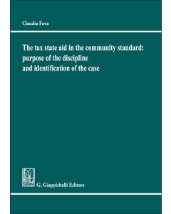 The tax State Aid in the community standard: purpose of the discipline and identification of the case