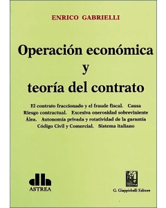 Operación económica y teoría del contrato