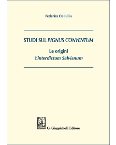 Studi sul pignus conventum
