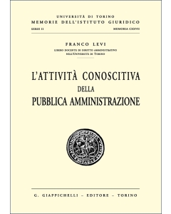 L'attività conoscitiva della Pubblica Amministrazione