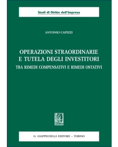 Operazioni straordinarie e tutela degli investitori