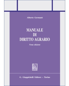 Manuale di diritto agrario