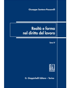 Realtà e forma nel diritto del lavoro