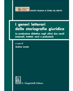 I generi letterari della storiografia giuridica