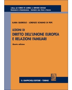 Lezioni di diritto dell'Unione Europea e relazioni familiari