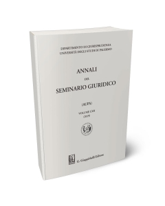 Annali del seminario giuridico dell'Università di Palermo