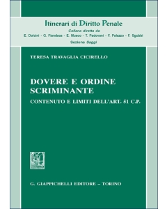 Dovere e ordine scriminante