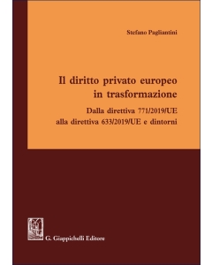 Il diritto privato europeo in trasformazione