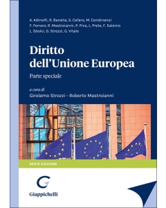 Diritto dell'Unione Europea. Parte speciale