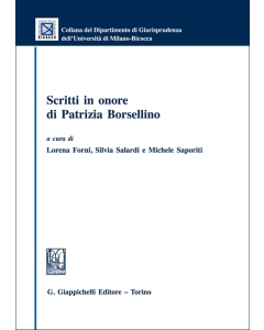 Scritti in onore di Patrizia Borsellino