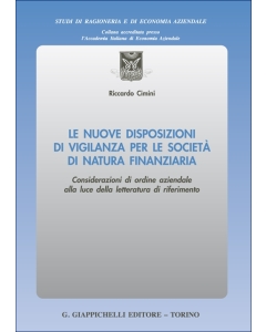 Le nuove disposizioni di vigilanza per le società di natura finanziaria