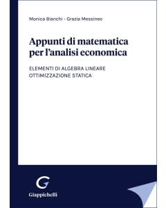 Appunti di matematica per l’analisi economica
