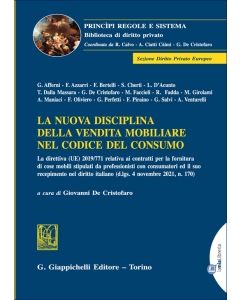 La nuova disciplina della vendita mobiliare nel codice del consumo 