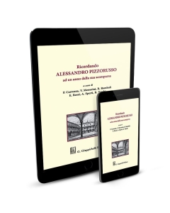 Ricordando Alessandro Pizzorusso ad un anno dalla sua scomparsa - e-Book