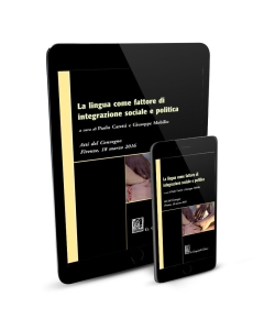 La lingua come fattore di integrazione sociale e politica - e-Book