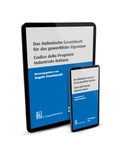Das italienische Gesetzbuch für das gewerbliche Eigentum - Codice della proprietà industriale italiano - e-Book