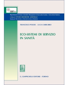 Eco-sistemi di servizio in sanità - e-Book