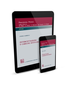 Intercettazioni e cariche istituzionali - e-Book