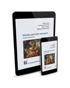 Diritto privato europeo - e-Book