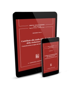 CONTRIBUTO ALLO STUDIO DELLA DISCIPLINA DELLA RISOLUZIONE BANCARIA - e-Book