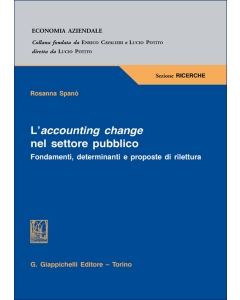 L'accounting change nel settore pubblico - e-Book