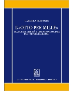 L'-otto per mille- tra eguale libertà e dimensione sociale del fattore religioso - e-Book