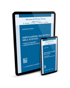Imputazione oggettiva dell'evento - e-Book