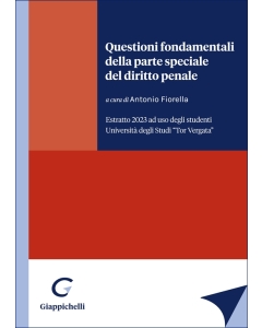 Questioni fondamentali della parte speciale del diritto penale