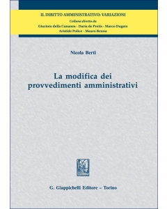 La modifica dei provvedimenti amministrativi