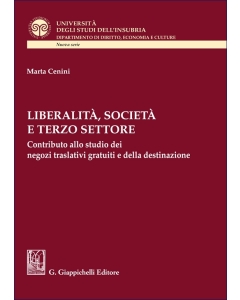 Liberalità, società e Terzo Settore