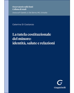 La tutela costituzionale del minore: identità, salute e relazioni