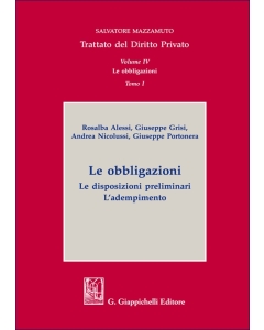 Le obbligazioni. Volume IV - Tomo I