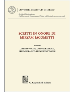 Scritti in onore di Miryam Iacometti
