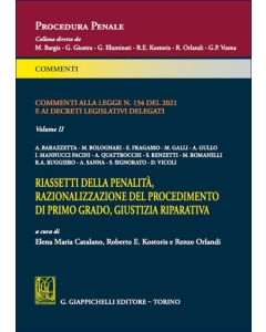 Commenti alla Legge N.134 del 2021 e ai decreti legislativi delegati