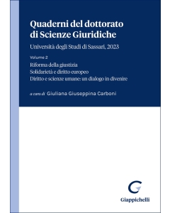 Quaderni di dottorato di Scienze giuridiche