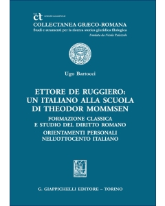 Ettore De Ruggiero: un italiano alla Scuola di Theodor Mommsen