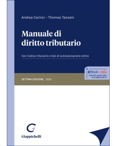 Manuale di diritto tributario